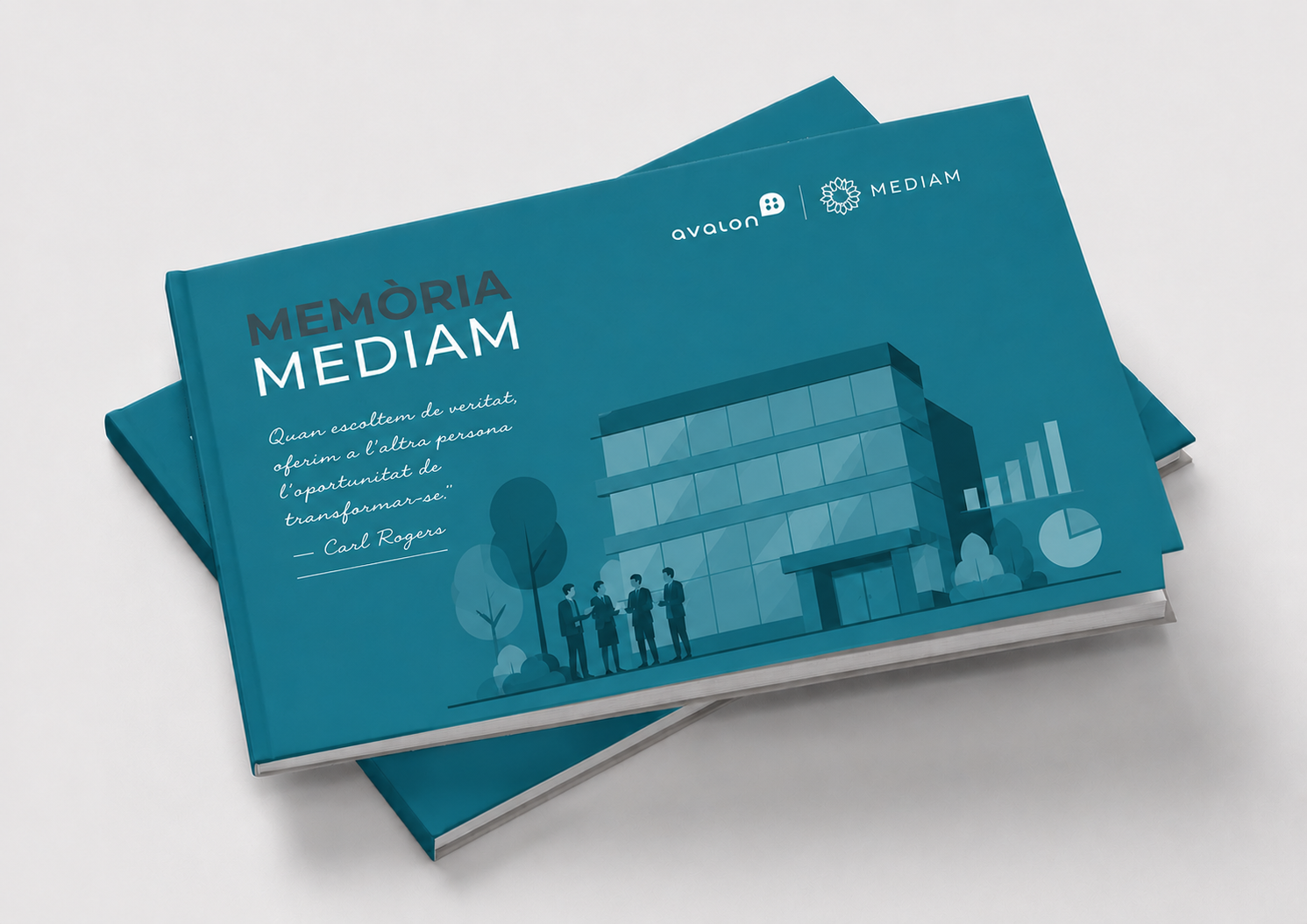 Portada de la Memòria Mediam 2025-2026 — informe anual d'activitat, projectes i impacte de Mediam