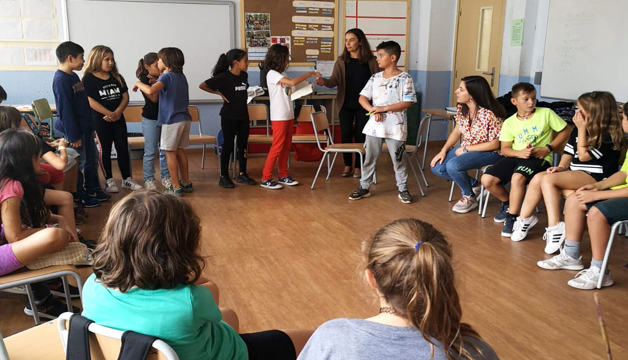 Sessió a l'aula