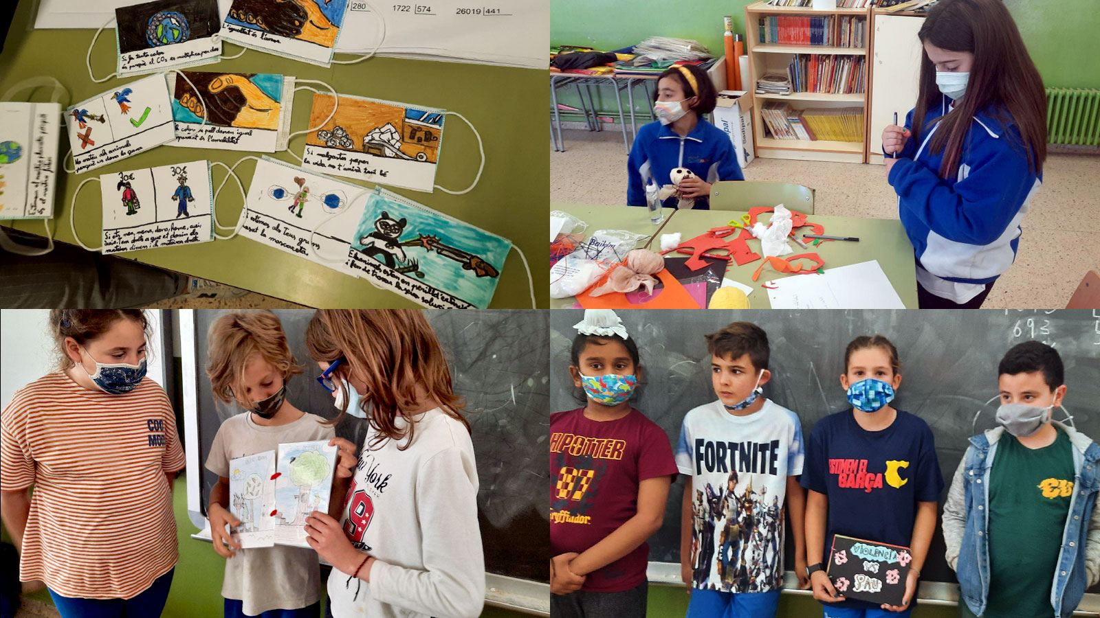 Projectes creats per l'alumnat de 4t de Primària